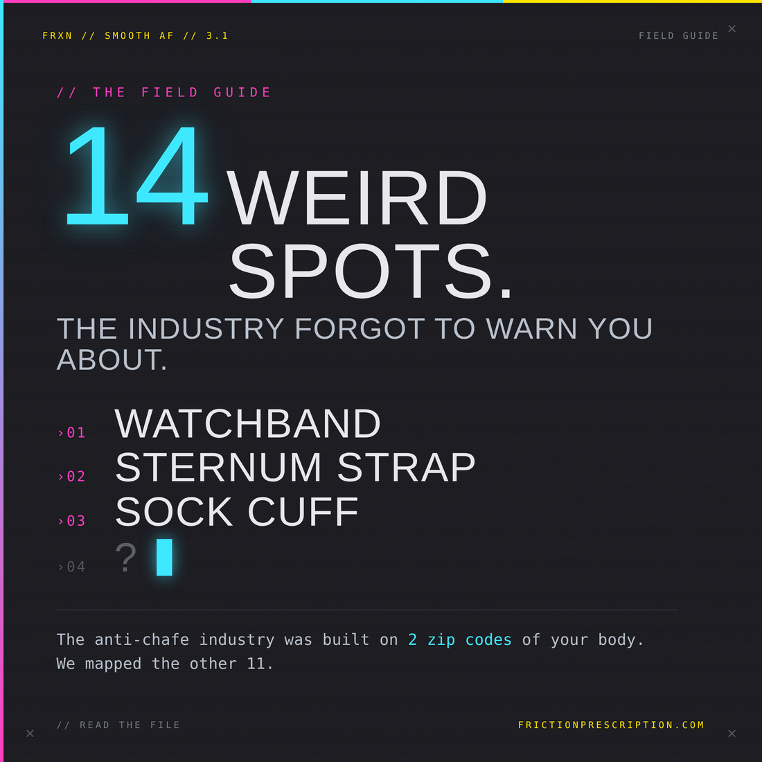 The 14 Weird Places You Chafe
