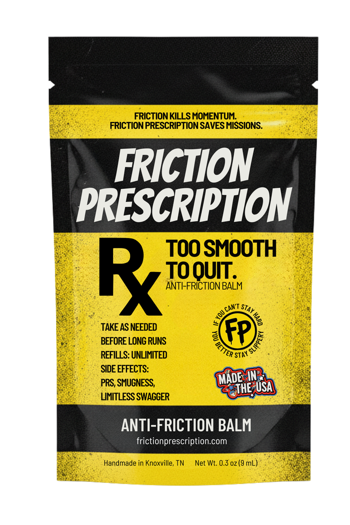 FRXN Go Pouch single-serve anti-chafe balm, front